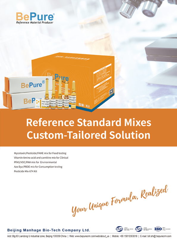 Reference Standard Mixes Custom-Tailored Solution